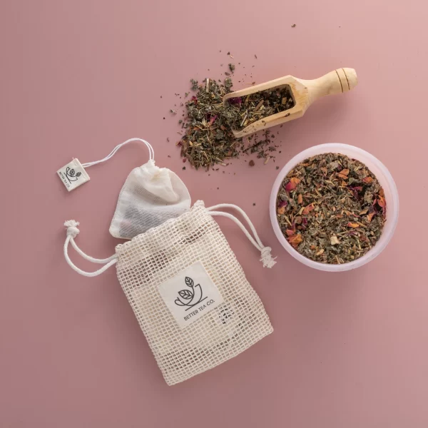 Reusable Organic Cotton Tea Bags - Image 2